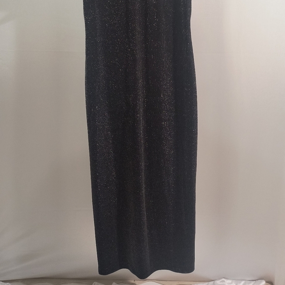 Lori Ann Montreal Women's 10 Gray Midi Dress - Picture 4 of 9